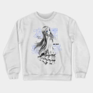 Lilies dream landscape. Always near, Forever in heart Crewneck Sweatshirt